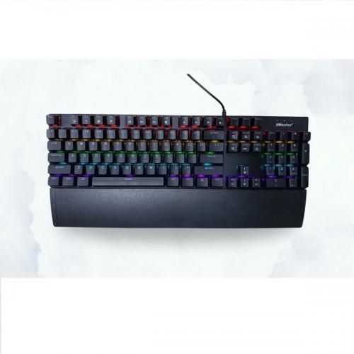 Bàn phím cơ Gaming eMaster EKM720BB - Màu đen
