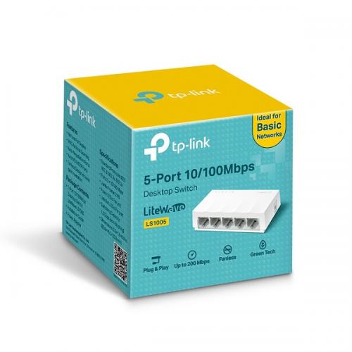 Bộ chia mạng Switch 5 PORT TP-LINK LS1005 tốc độ 100Mbps