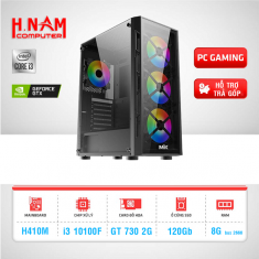 Cấu hình Gaming CPU i3 10105F VGA GT 730 RAM 8G SSD 240G