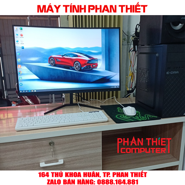Trọn bộ PC Văn Phòng + Học Tập Core i5 4570 - Màn Hình 27 inch cong